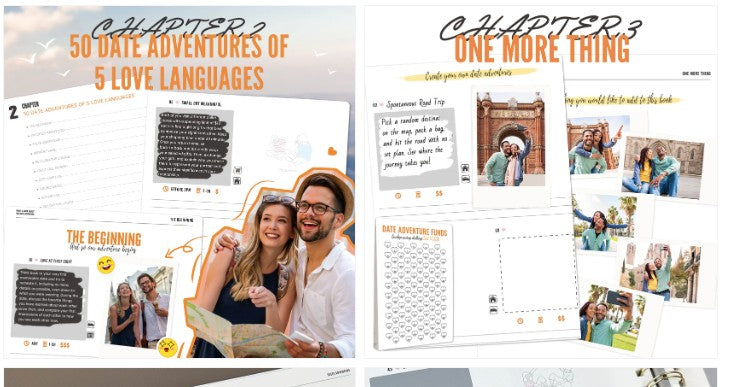 Write A Book About Our Date Adventure-6in1 Gift Set