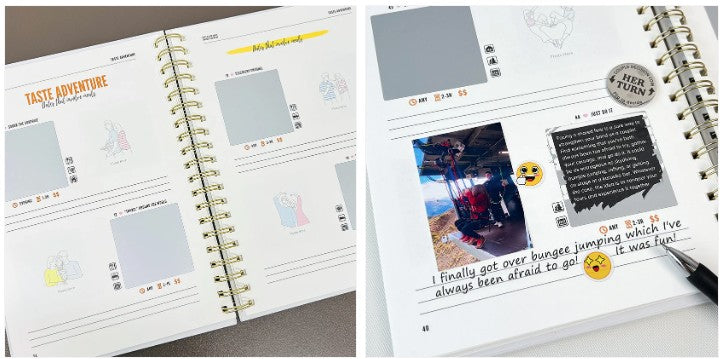 Write A Book About Our Date Adventure-6in1 Gift Set