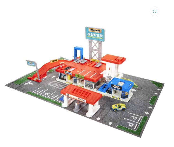 Mattel Matchbox Playset - Super Service Center
