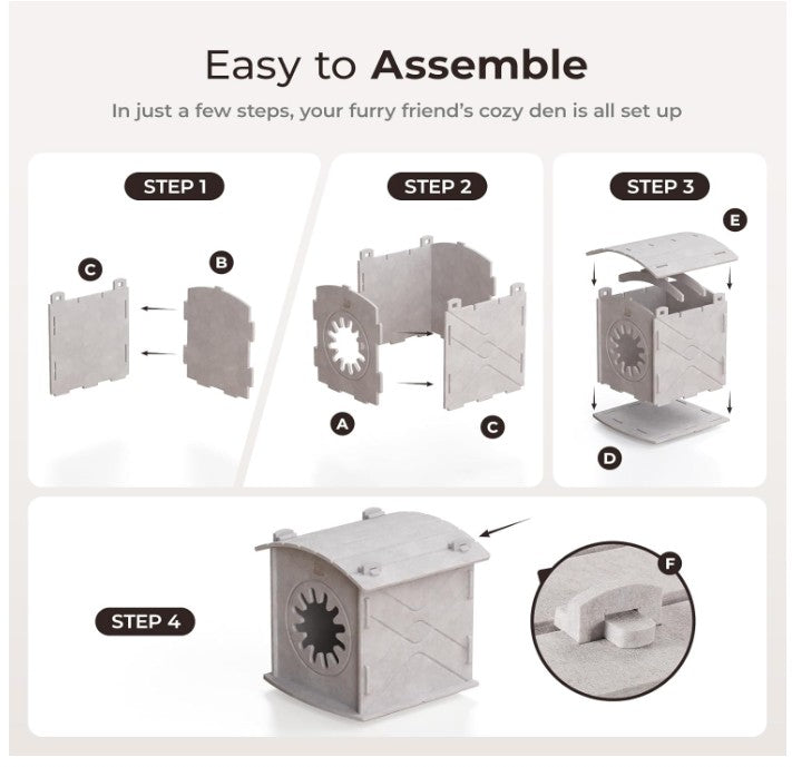 Apasiri Cat Houses for Indoor Cats