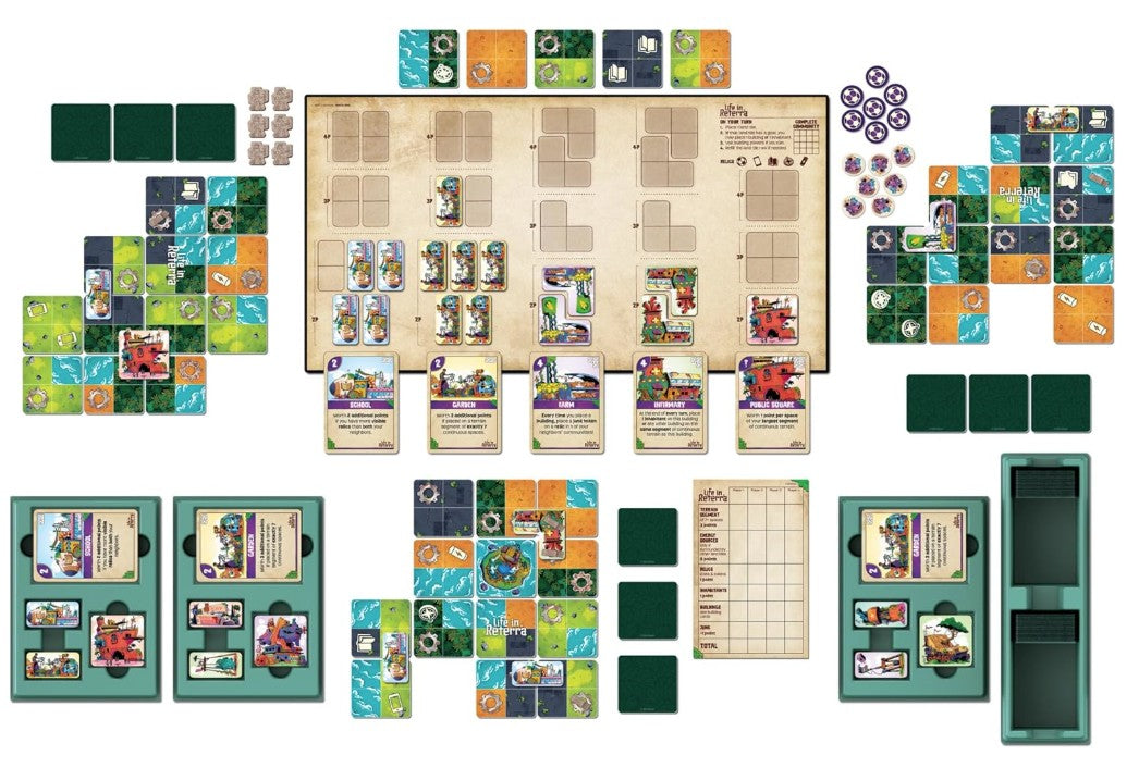 Life in Reterra Strategy Board Game