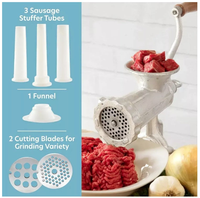 CUCINA PRO Cast Iron Table Mount Meat Grinder