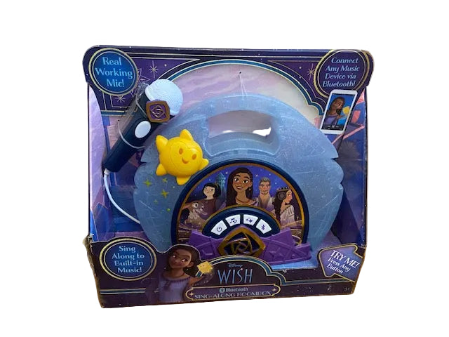 Disney Wish-sing-along boom box