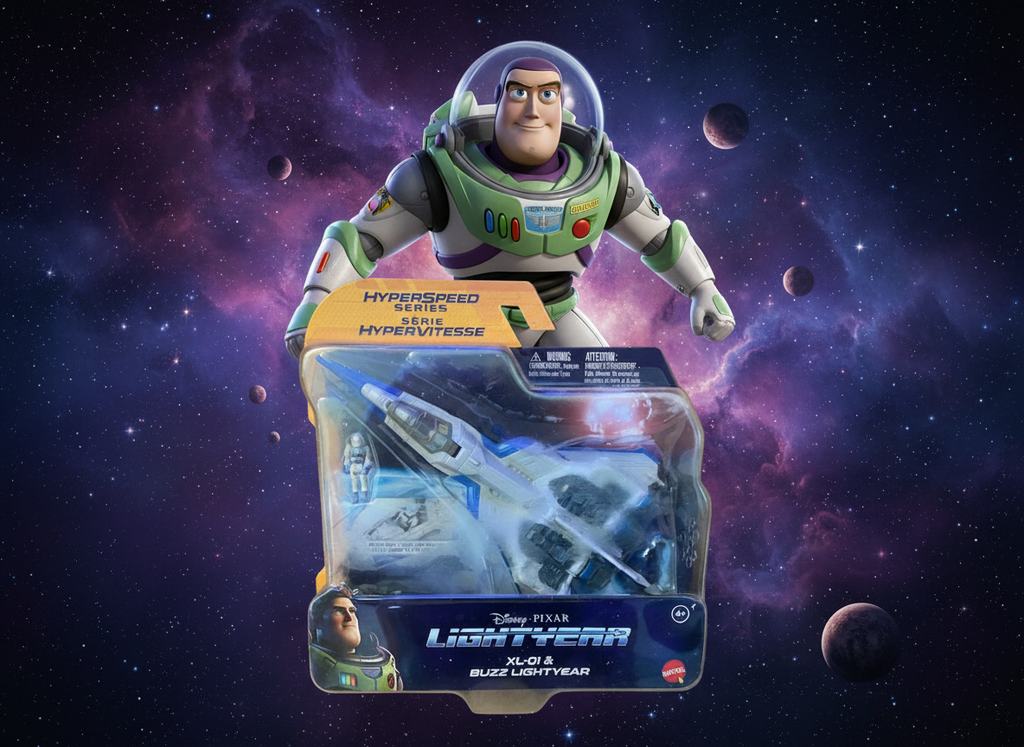 Disney Pixar Lightyear XL-01 & BUZZ LIGHTYEAR Figure Playset