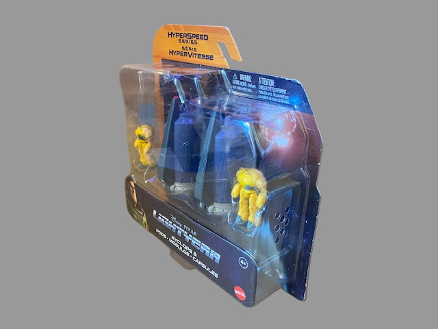Disney Pixar Lightyear Hyperspeed Series Zyclops Space Pod Battle Damage & Zyclops Figure