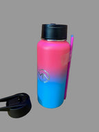 Tumbler- Stainless, insulated.  32 oz with 2 lids and 2 straws