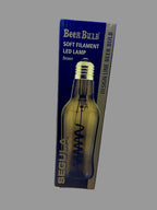 LED Beer Bulb – Brown E26 base 8W 1800K dimmable