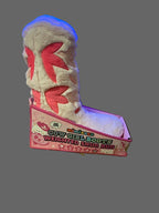 Snug Bud Cowgirl Boot Pink Plush Weighted Promotes Sleep Stress Support