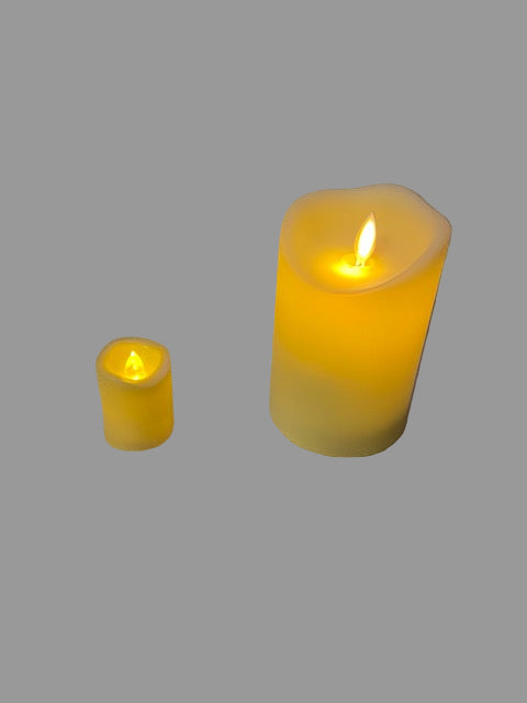 7-Piece LED Flameless Votive Candle Set with Remote