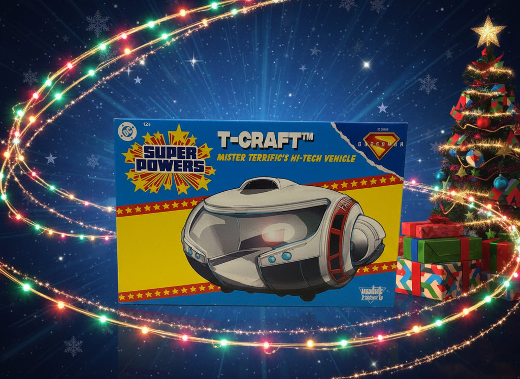 DC Super Powers T-Craft (Mr. Terrific's Hi-Tech Vehicle Superman Movie) - McFarlane Toys