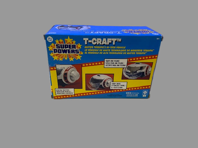 DC Super Powers T-Craft (Mr. Terrific's Hi-Tech Vehicle Superman Movie) - McFarlane Toys