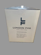 London Fog Collection Bathroom Set, (trashcan, tooth brush holder, bar soap holder and soap dispenser)