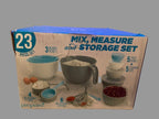 PrePara 23 piece mix, measure and storage set