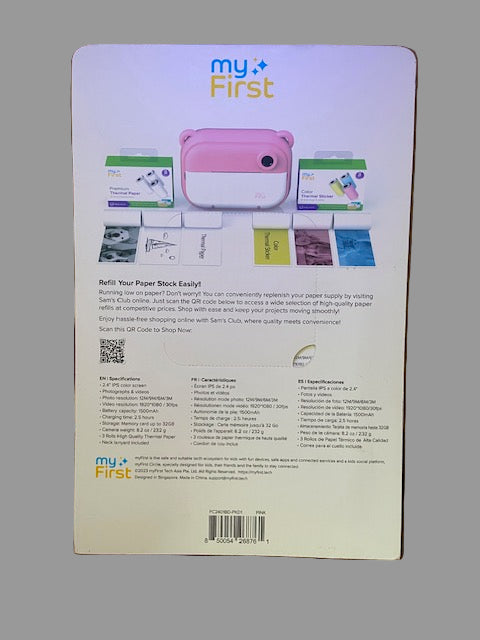 MyFirst Camera Insta 2 Starter Bundle (PINK)