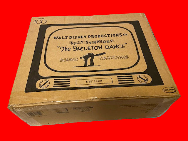 Disney Presents Silly Symphonies Skeleton Dance Collectible Plush Stuffed Doll