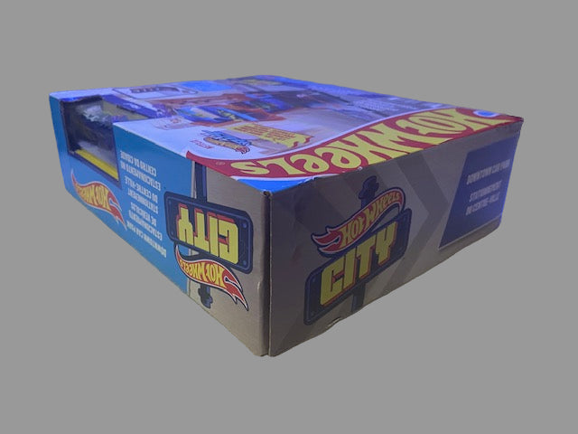 Hot Wheels City Downtown Car Park Playset with 1:64 Scale Vehicle