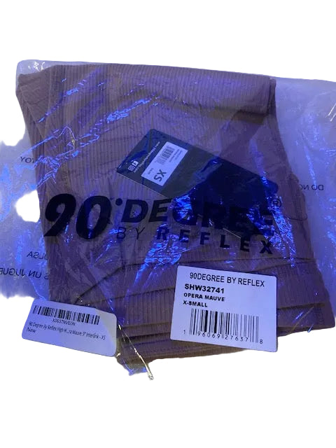 2PR -90 Degree By Reflex Womens High Waisted Biker Shorts