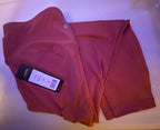 Yogalicious High Waist Squat Proof Lux Ankle  Terracotta 25"  2 Pair  (Large)