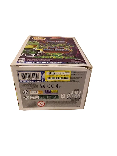 Funko Pop- Turtles of GraySkull- Shredder 1636, He-Man 1661, and Skeletor 1662,