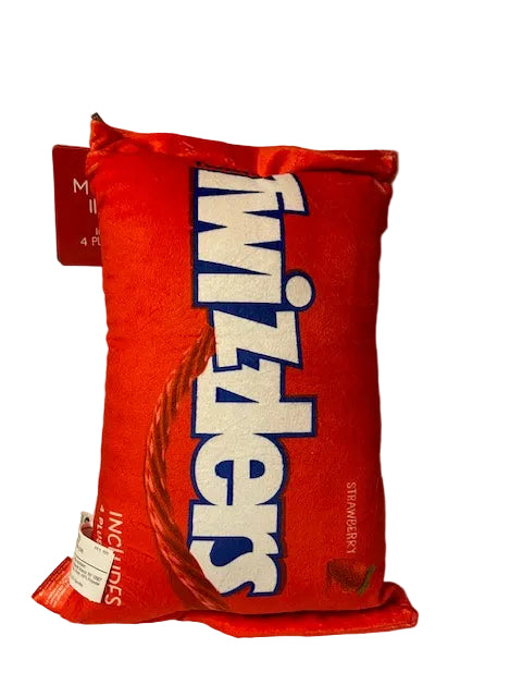 Twizzlers Packaging Fleece Plush Twizzlers Packaging Fleece Plush 12" X 8 1/2" x 3"