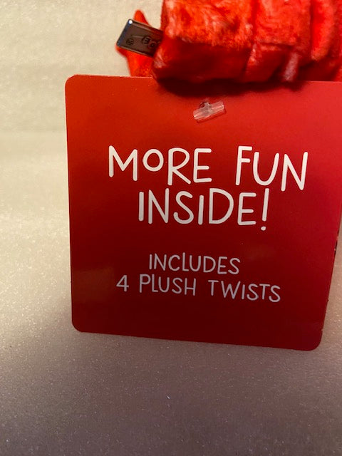 Twizzlers Packaging Fleece Plush Twizzlers Packaging Fleece Plush 12" X 8 1/2" x 3"