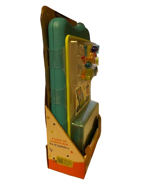 B. toys Light-Up Marble Drop - Marble Run & Peg Art Playset: Educational Focus, 180 Pieces, Fine Motor Skills