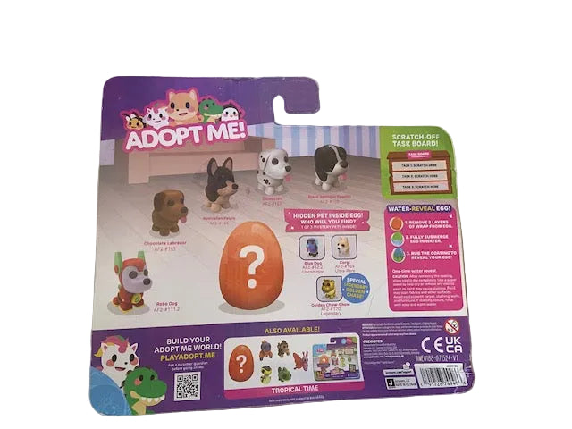 Adopt Me Perfect Pups Mini Figure Set with Mystery Pet - 6pk