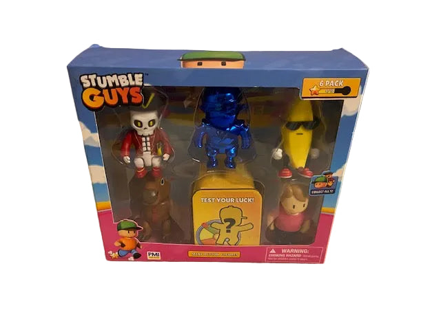 Stumble Guys Deluxe Mini Figure Set - 6pk -Dynamitron