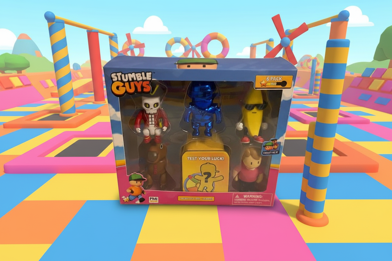 Stumble Guys Deluxe Mini Figure Set - 6pk -Dynamitron