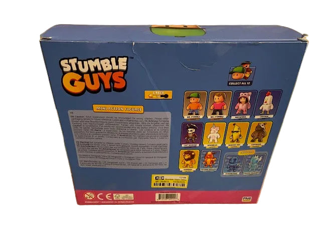 Stumble Guys Deluxe Mini Figure Set - 6pk -Dynamitron