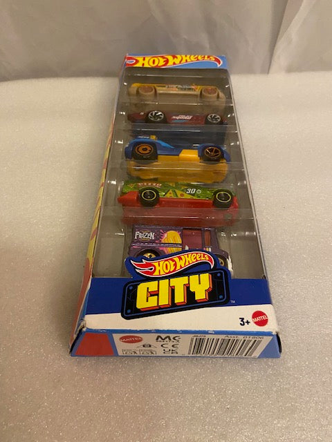 Hot Wheels 5 pack City