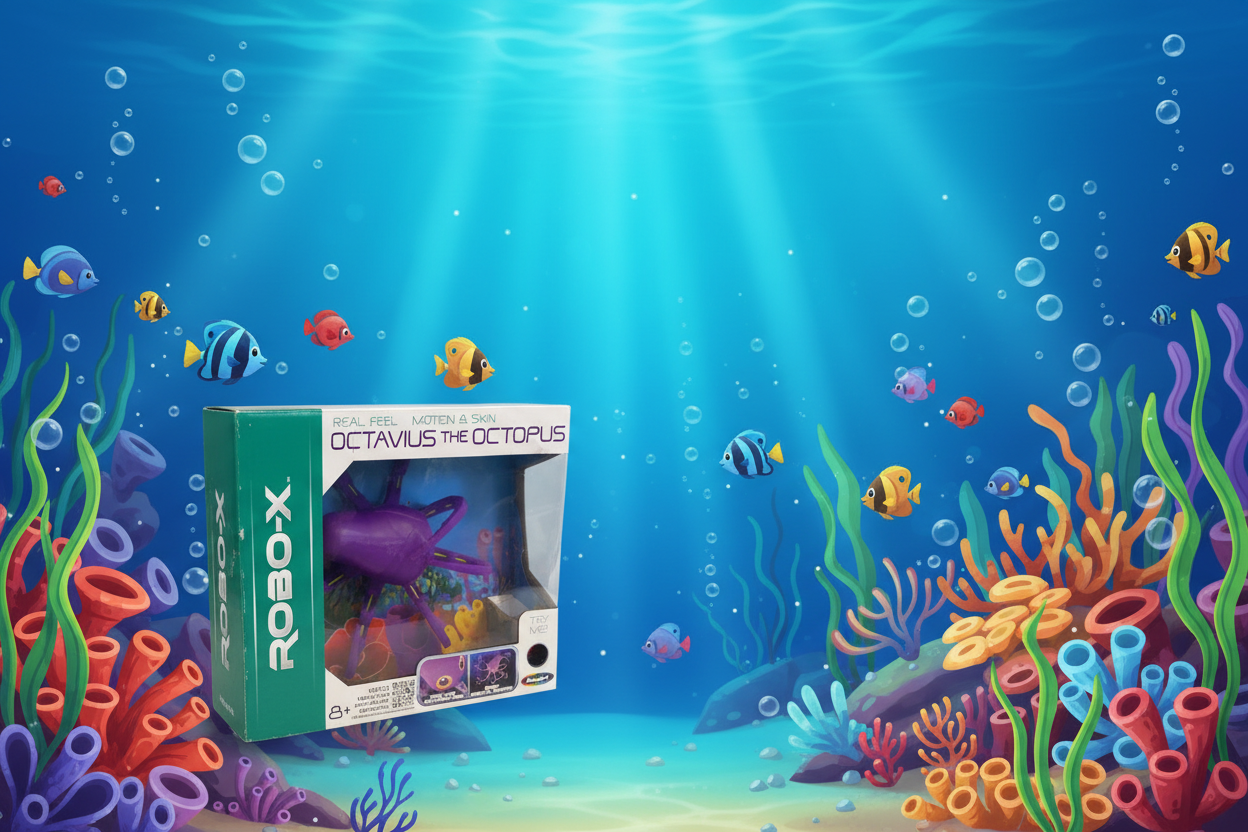 ROBO-X Octavius The Octopus Interactive Robotic Toy