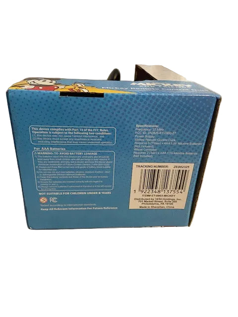 MICKEY AND FRIENDS REMOTE CONTROL DUCK