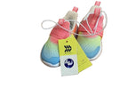 GIRLS MULTICOLOR SLIP-ON SNEAKERS-"Dannie"-All In Motion/Cushion IQ (size 6)