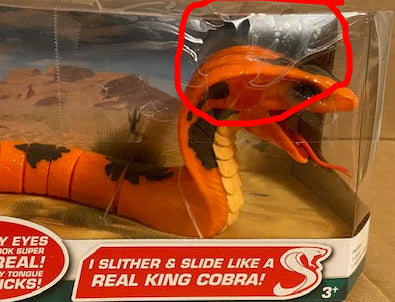 Zuru Robo Alive King Cobra Snake Toy
