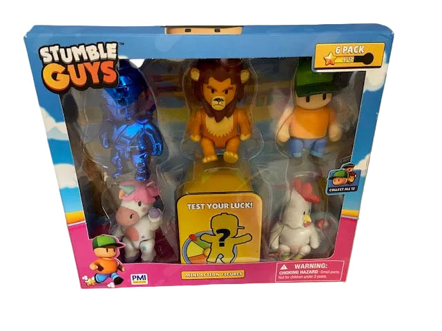 Stumble Guys mini action figures- 6 pack. Leonidas