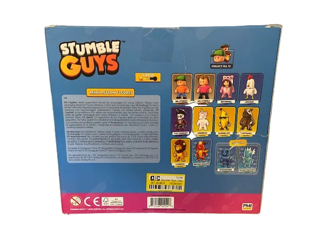 Stumble Guys mini action figures- 6 pack. Leonidas