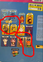 Stumble Guys mini action figures- 6 pack. Leonidas