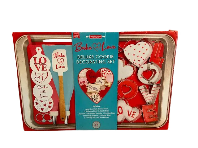 Baked With Love 27-piece Cookie Set (Handstand Kitchen)