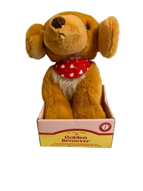 Tiny Love + Carry Huggable Golden Retriever Plush Removable Heat Pack