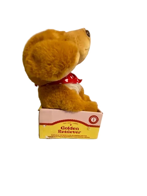 Tiny Love + Carry Huggable Golden Retriever Plush Removable Heat Pack