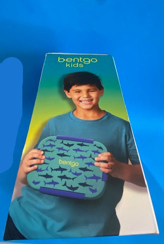 BENTGO- SNAP AND GO KIDS'S LUNCH SET- (TEAL-SHARK)