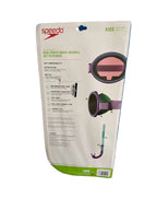 SPEEDO VEST AND SNORKEL COMBO-Blue/Orange: Youth , 50-90 lbs