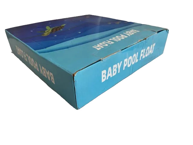 Baby Pool Float with Canopy UPF50 Sun Protection