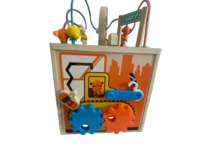 F.A.O. Schwarz Busy City Activity Cube 5 Zones, 20+ Activities