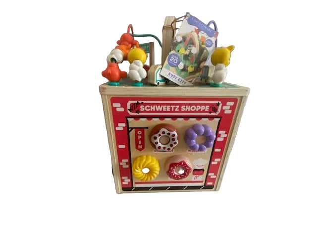 F.A.O. Schwarz Busy City Activity Cube 5 Zones, 20+ Activities