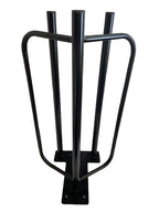 Set of 2 - Saddle Rack With Pad Bar | Mounted Rack w/Double Pad Rack  24X12X7.5