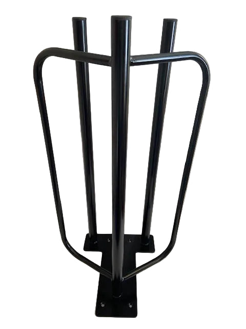 Set of 2 - Saddle Rack With Pad Bar | Mounted Rack w/Double Pad Rack  24X12X7.5