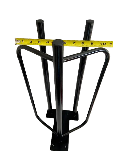 Set of 2 - Saddle Rack With Pad Bar | Mounted Rack w/Double Pad Rack  24X12X7.5