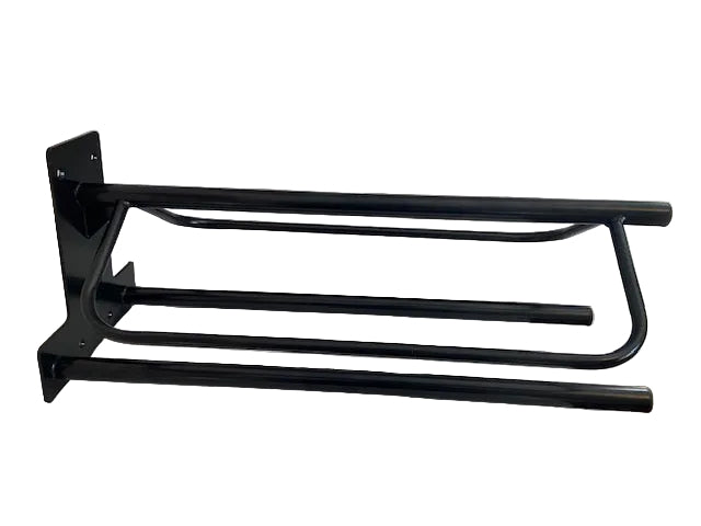 Set of 2 - Saddle Rack With Pad Bar | Mounted Rack w/Double Pad Rack  24X12X7.5
